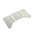 Transmission Mounting Plate 5 Speed on 4 Speed Frame Harley Zinc Plated Steel