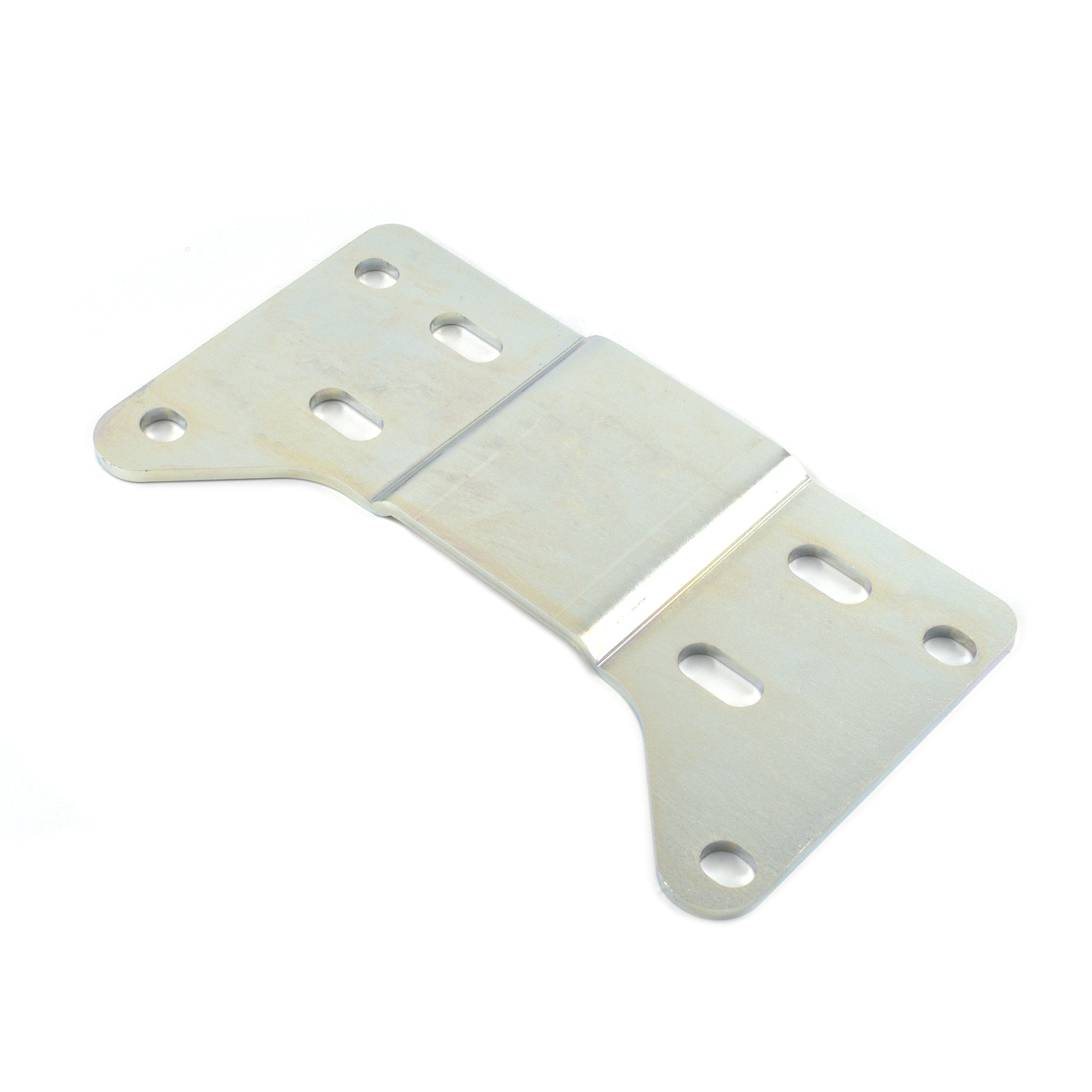 Transmission Mounting Plate 5 Speed on 4 Speed Frame Harley Zinc Plated Steel