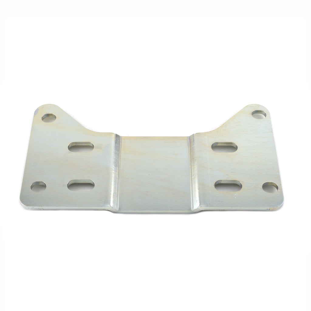 Transmission Mounting Plate 5 Speed on 4 Speed Frame Harley Zinc Plated Steel