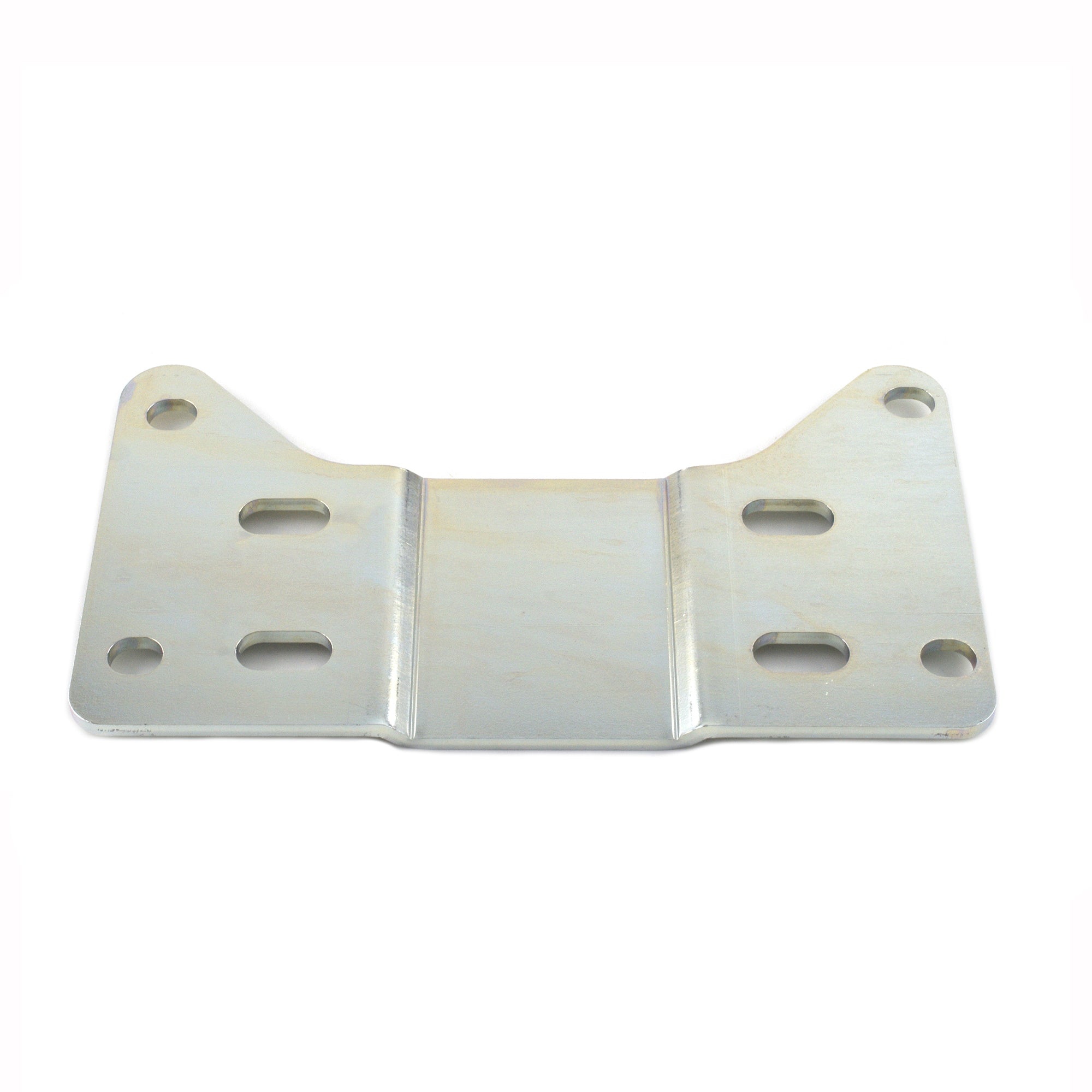 Transmission Mounting Plate 5 Speed on 4 Speed Frame Harley Zinc Plated Steel