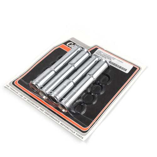 Chrome Lower Pushrod Covers 17938-79 for Harley Shovelhead Late 1979-1984