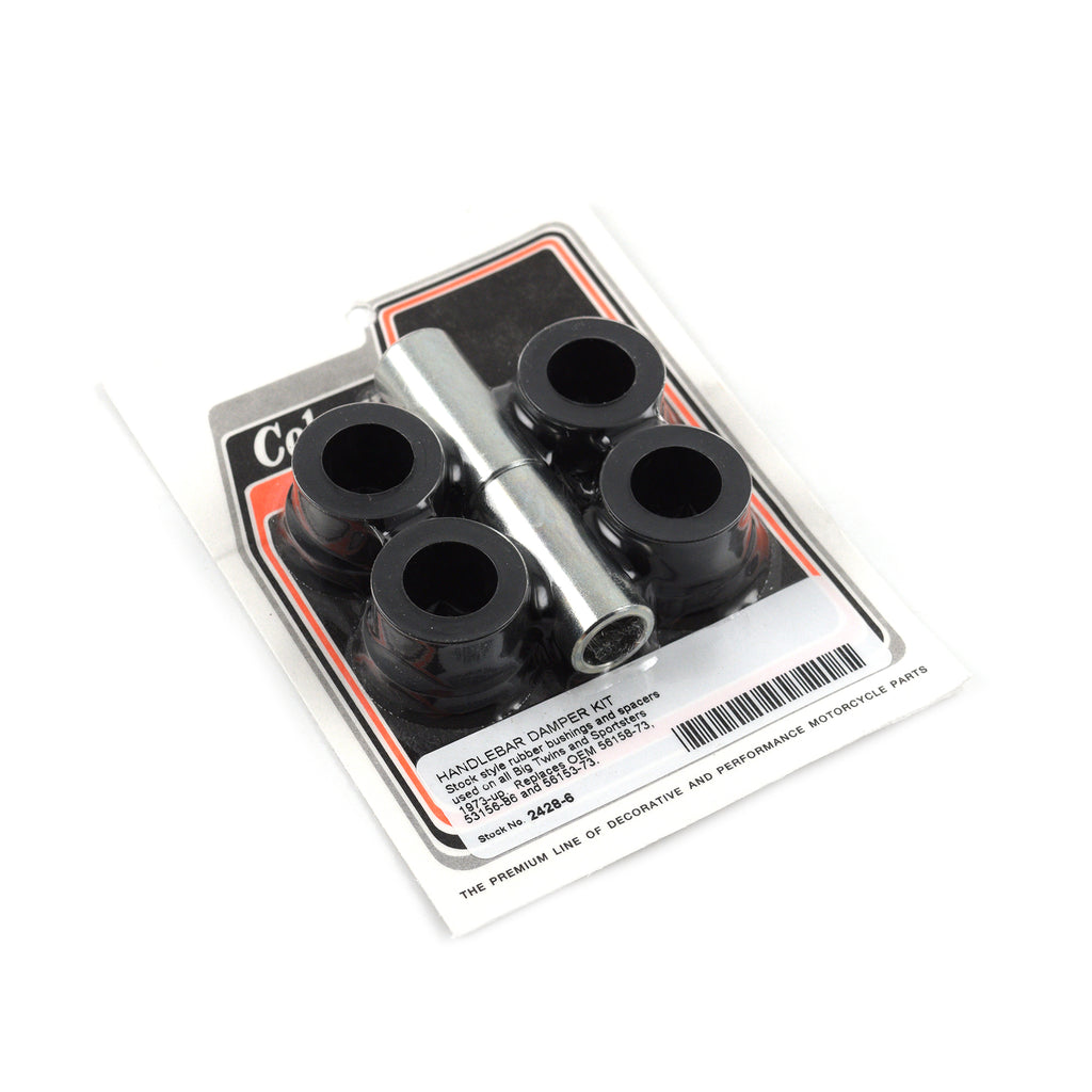 Handlebar Damper Kit Rubber Bushings Big Twin Sportster 1973-Up 56158-73