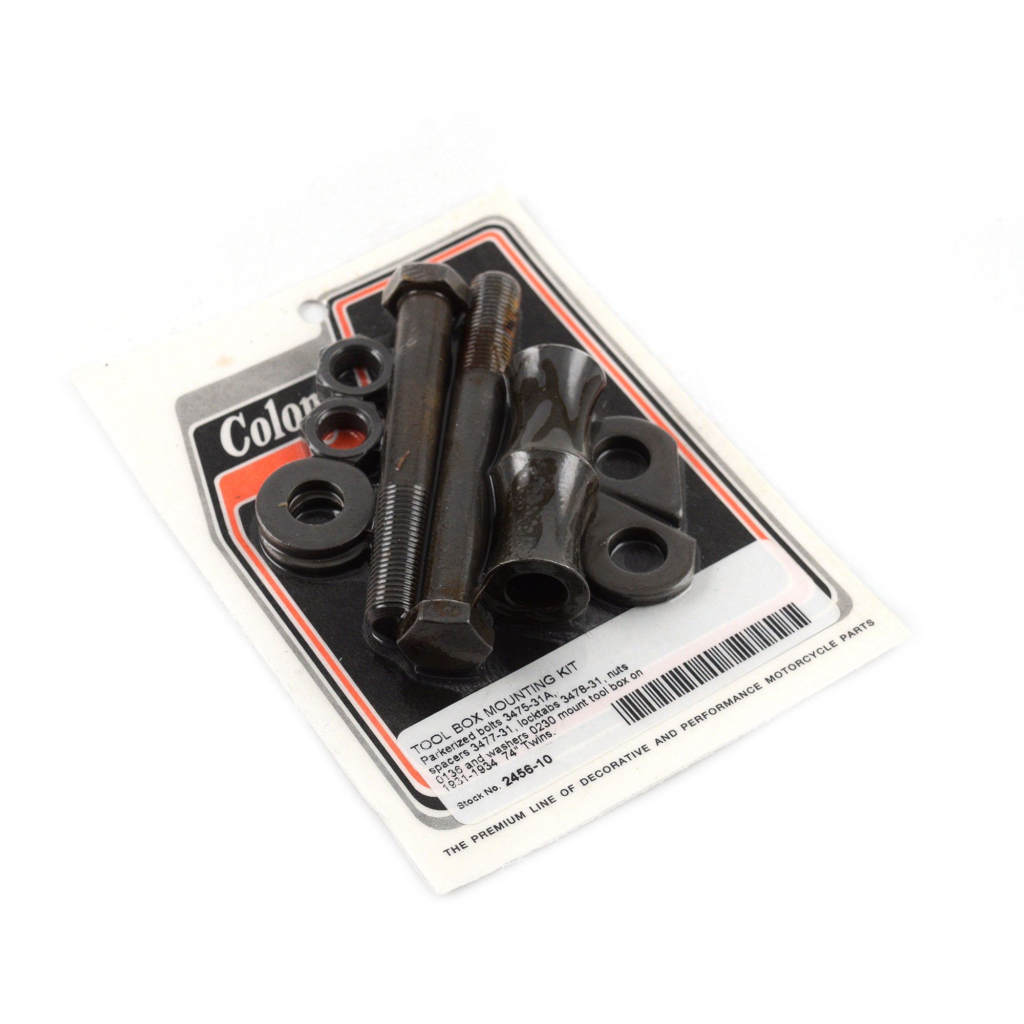 Tool Box Mounting Kit Parkerized 1931-1934 Harley Twins 3475-31A