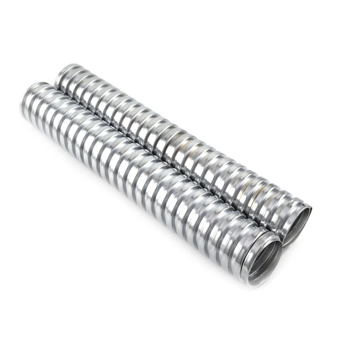 Chrome Flexible Exhaust Cover Heat Shield for Harley FL EL 1936-1965 71199A