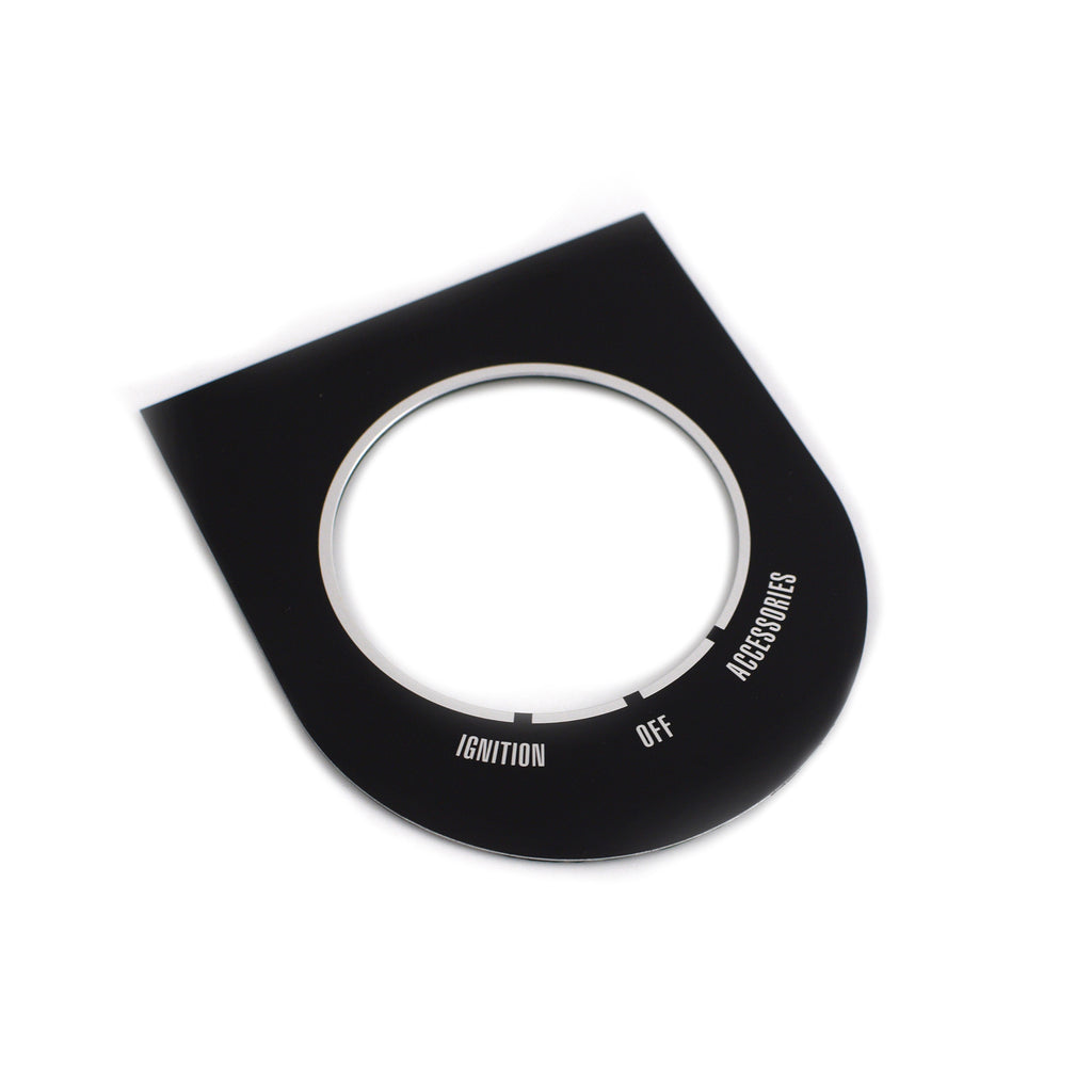 Dash Cover Switch Nameplate 71302-93A for Harley Softail Dyna