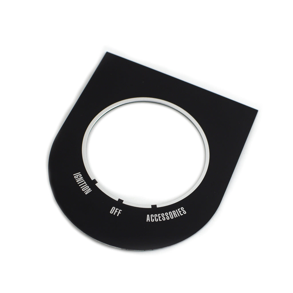 Dash Cover Switch Nameplate 71302-93A for Harley Softail Dyna