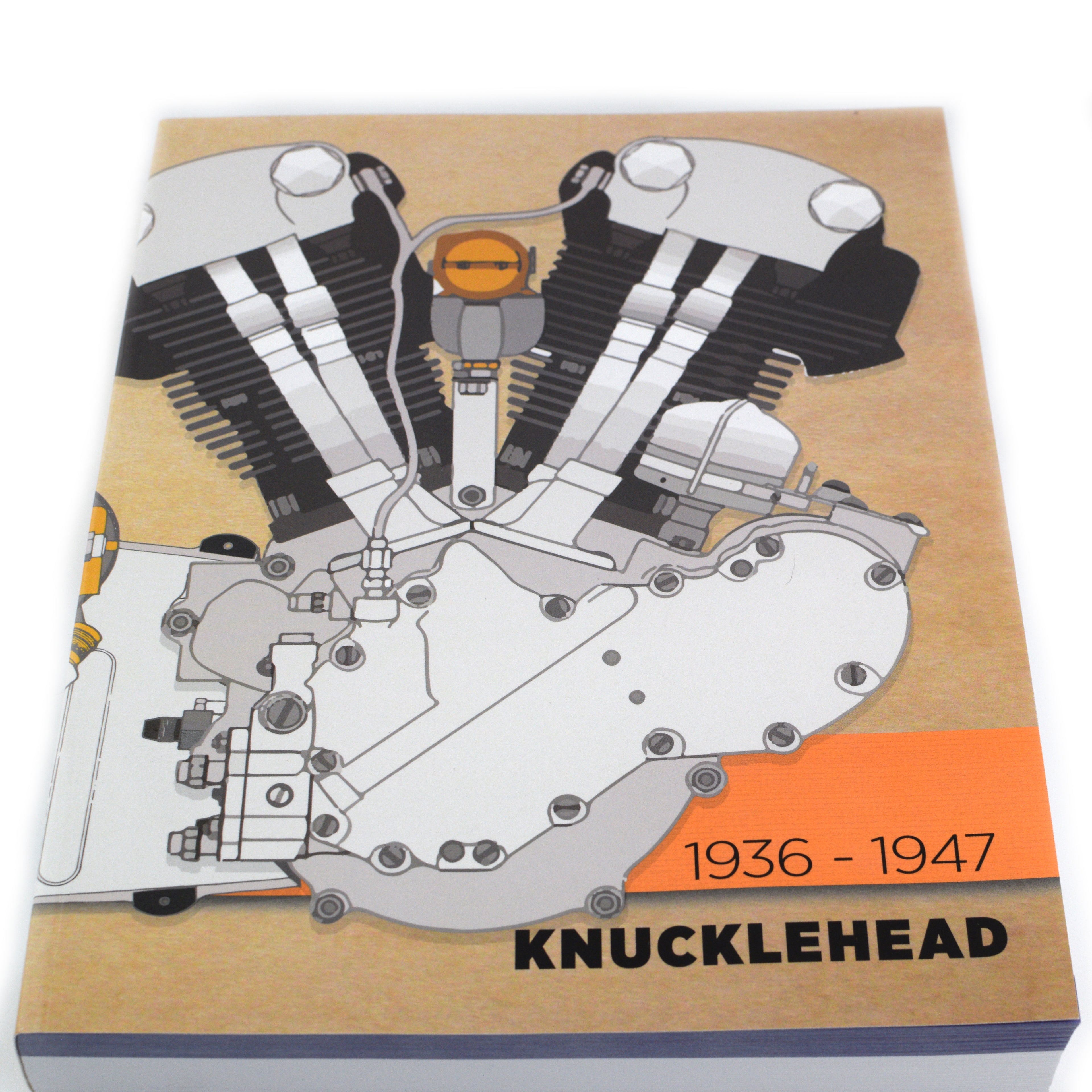 Knucklehead Service and Parts Manual for Harley 1940-1947 48-0489