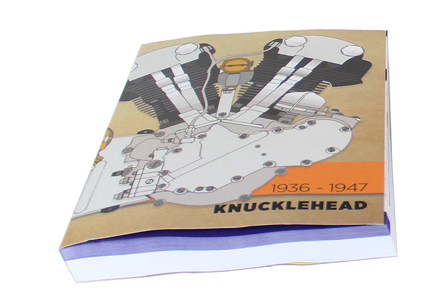 Knucklehead Service and Parts Manual for Harley 1940-1947 48-0489