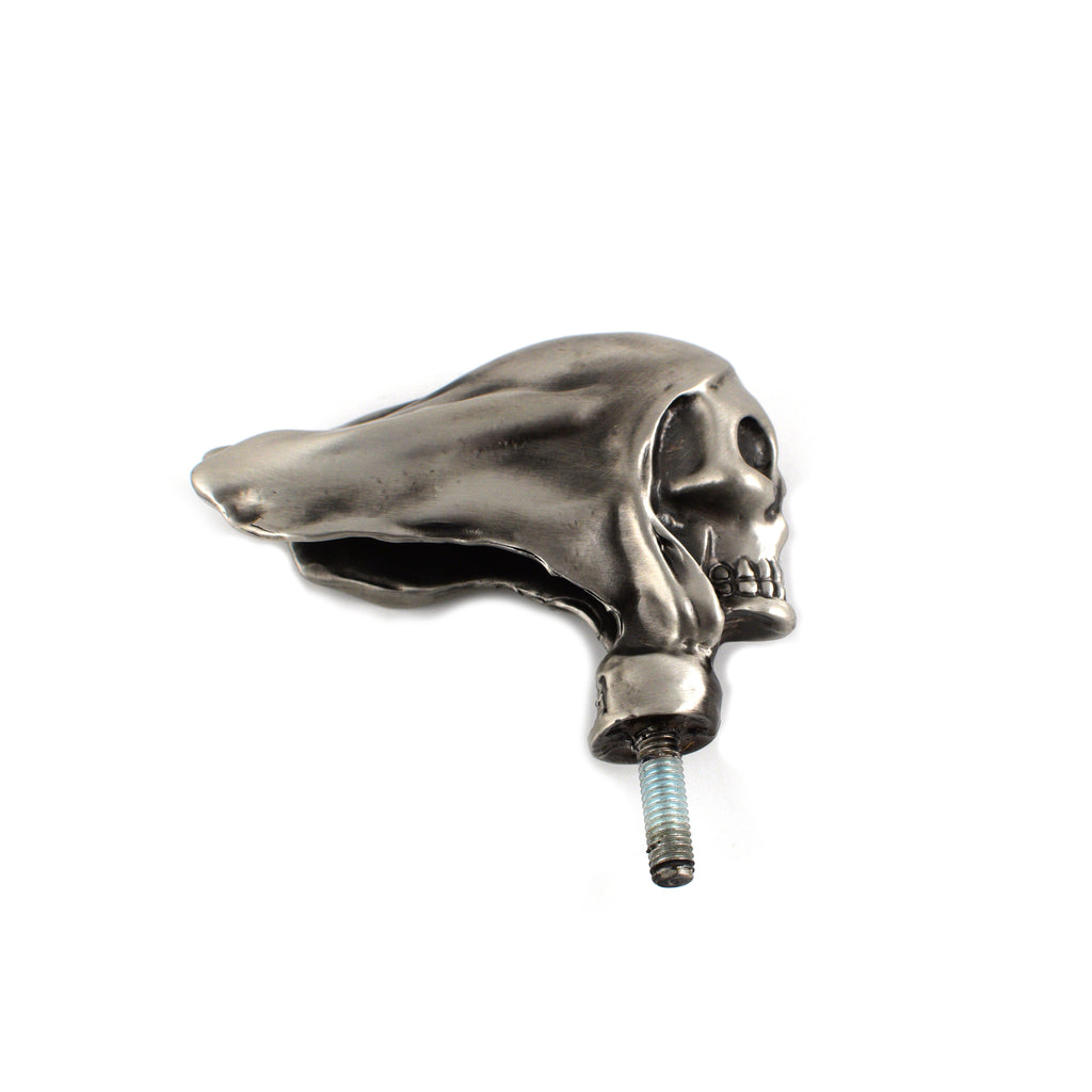 Skull Fender Ornament w/ Silver Pewter Finish for All Models - Harley