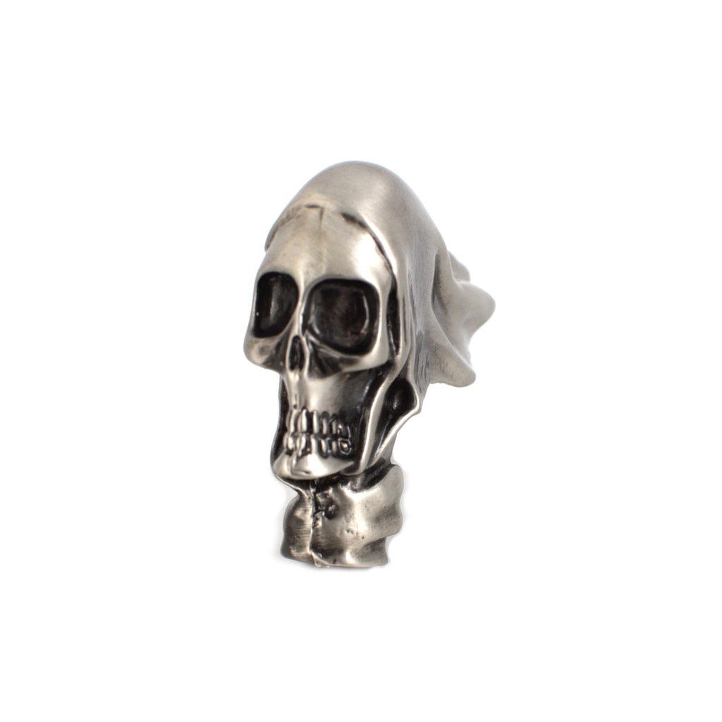 Skull Fender Ornament w/ Silver Pewter Finish for All Models - Harley