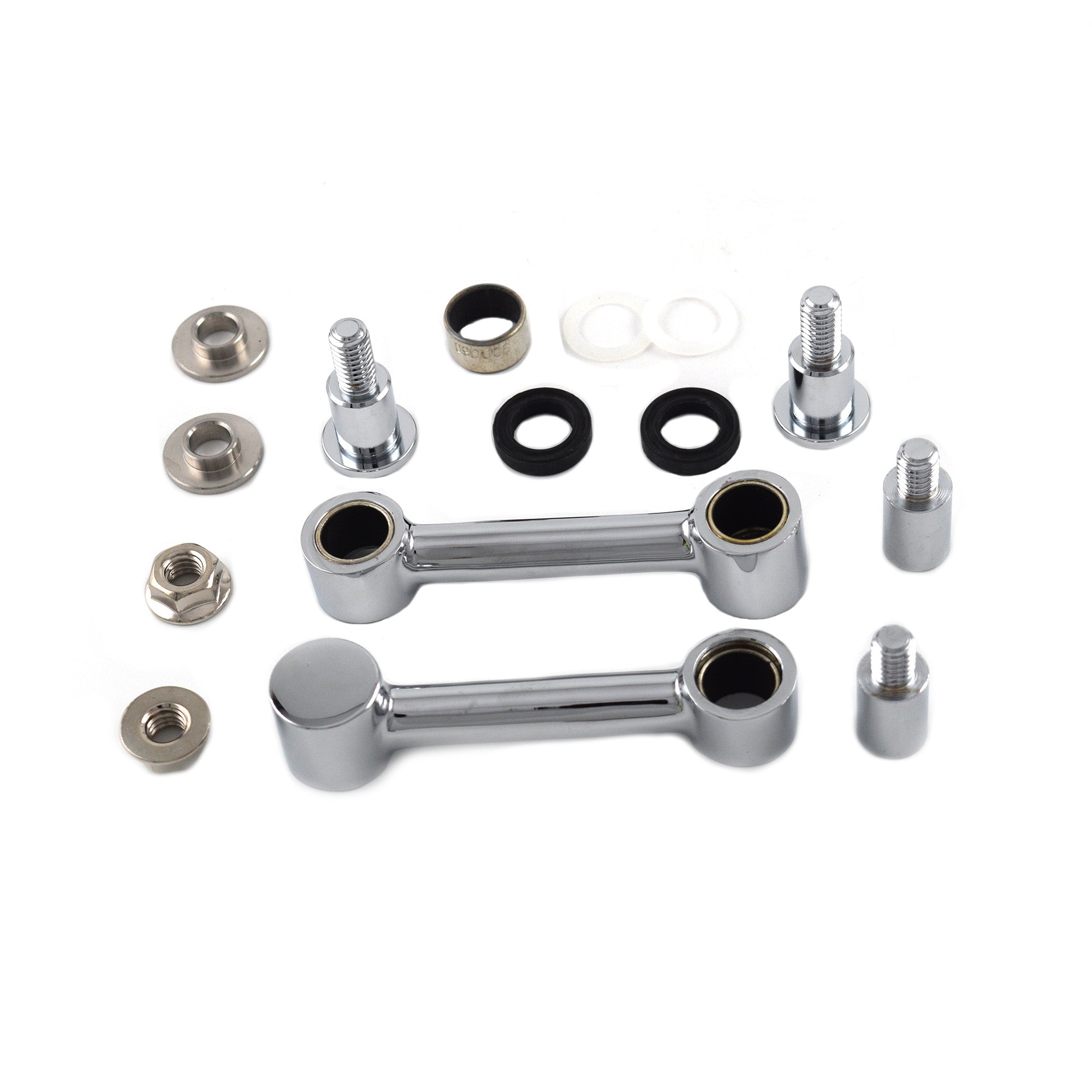 Front Fender Chrome Mount Kit for Harley Softail Springer Models 1993 - 2006