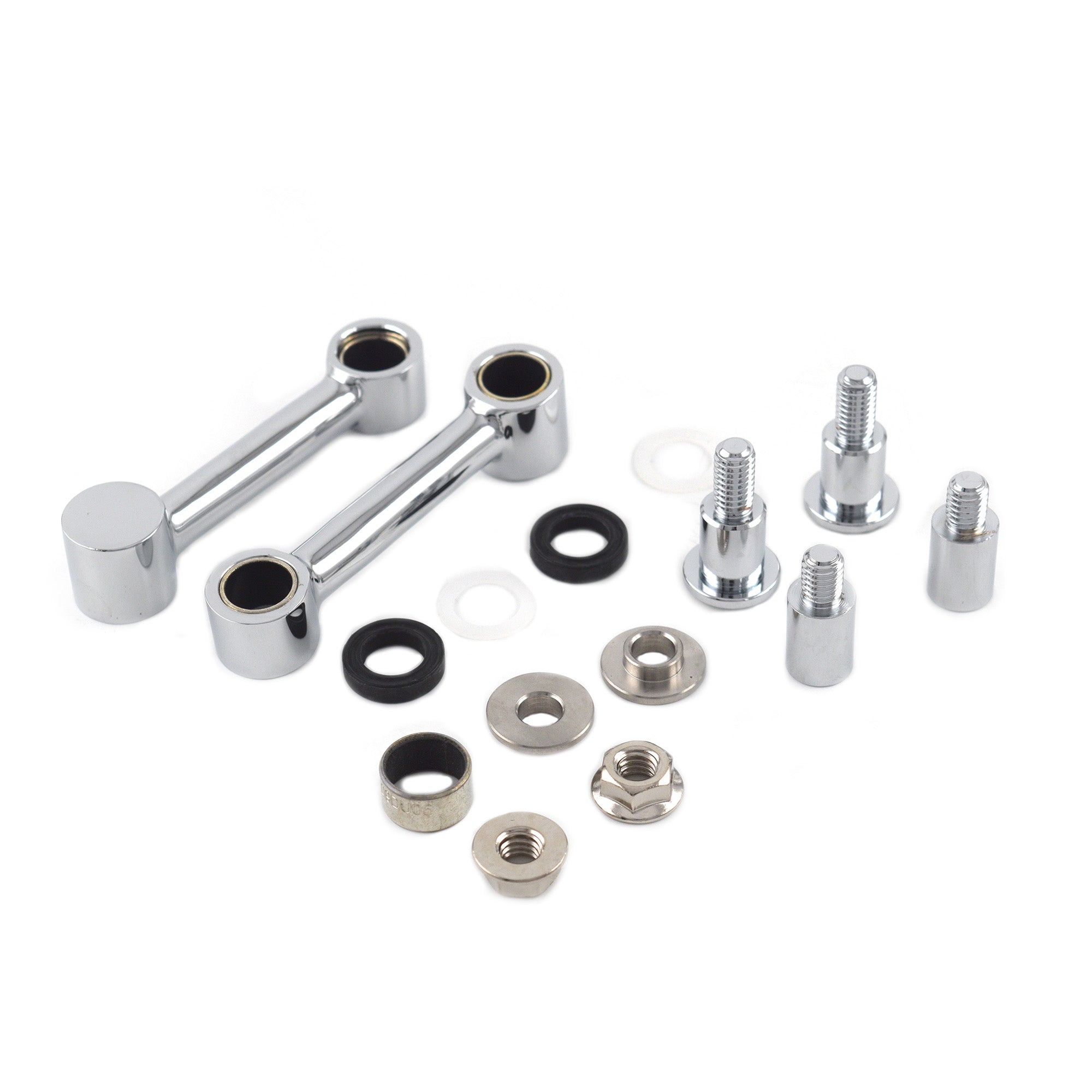 Front Fender Chrome Mount Kit for Harley Softail Springer Models 1993 - 2006