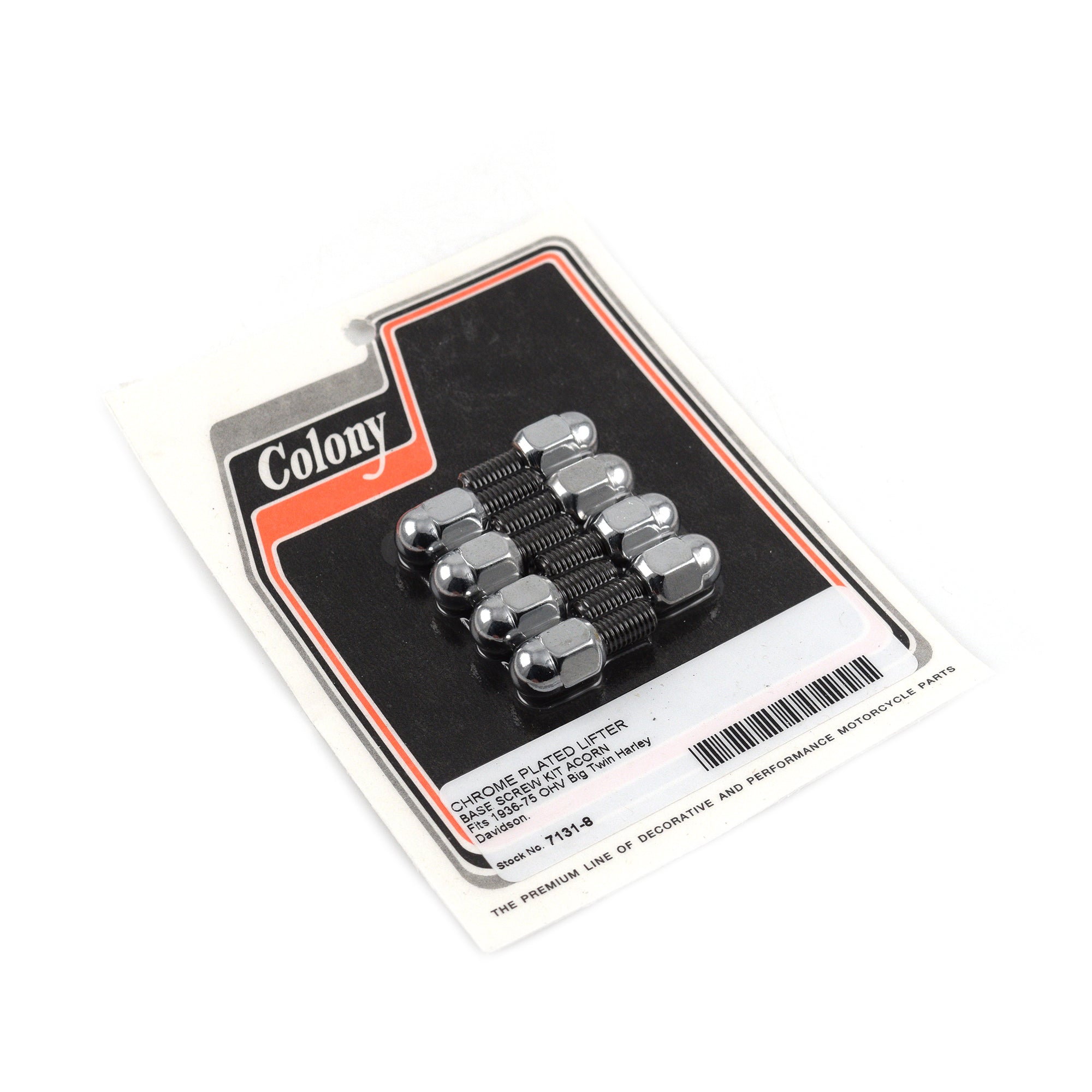 Lifter Base Acorn Screw Kit for Harley Big Twin 1936-1975