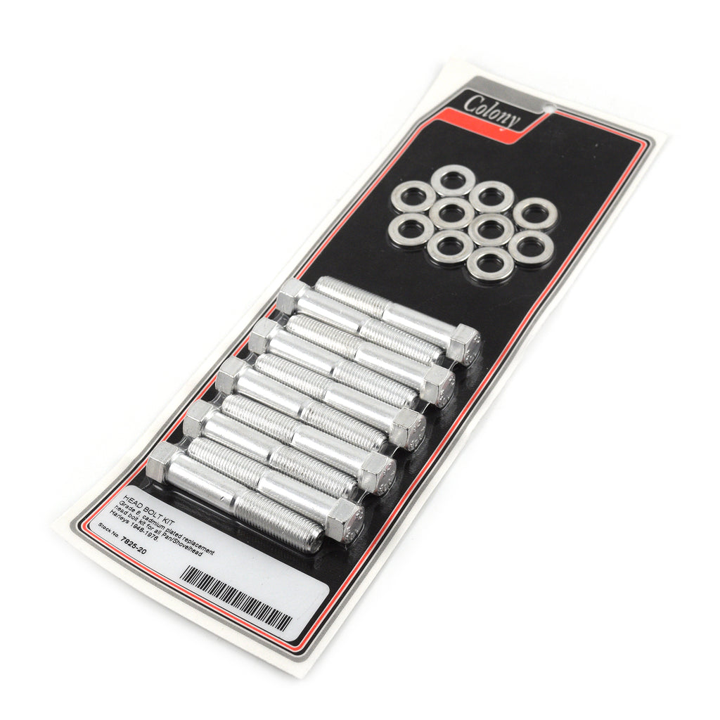 Head Bolt Kit 16814-48 for Harley Panhead Shovelhead 1948-1984