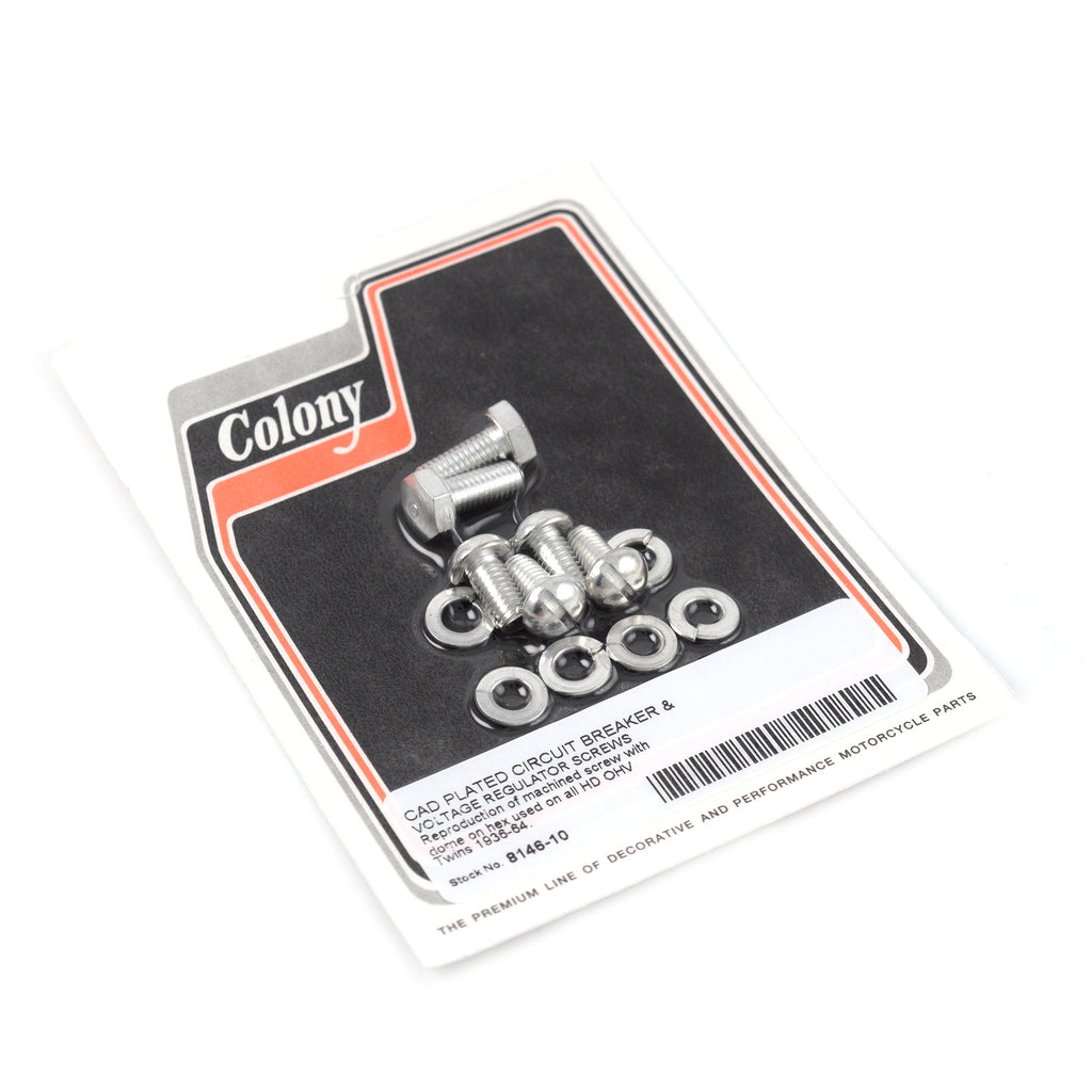 Circuit Breaker Screw Kit 3779 for Harley Big Twins 1936-1964