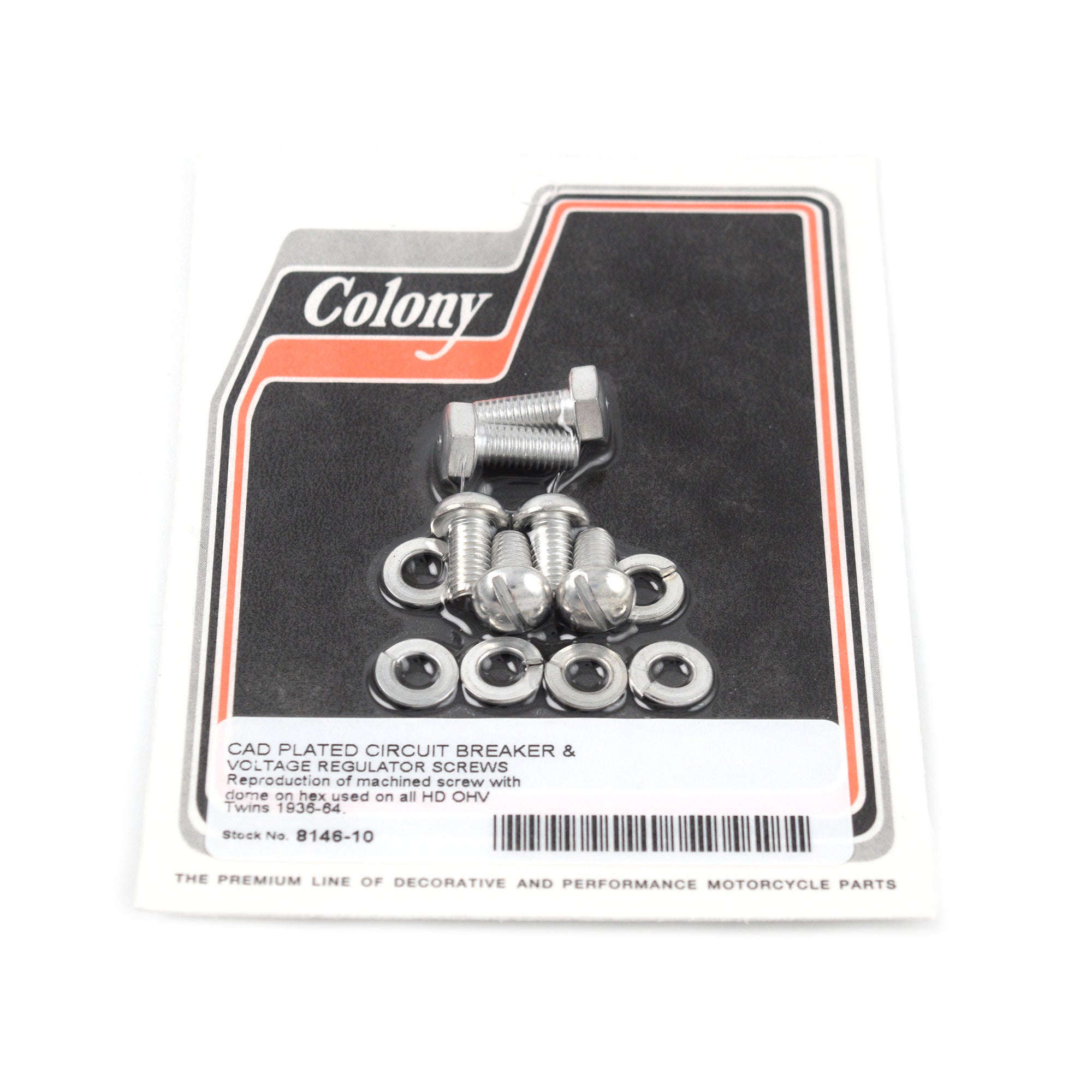 Circuit Breaker Screw Kit 3779 for Harley Big Twins 1936-1964