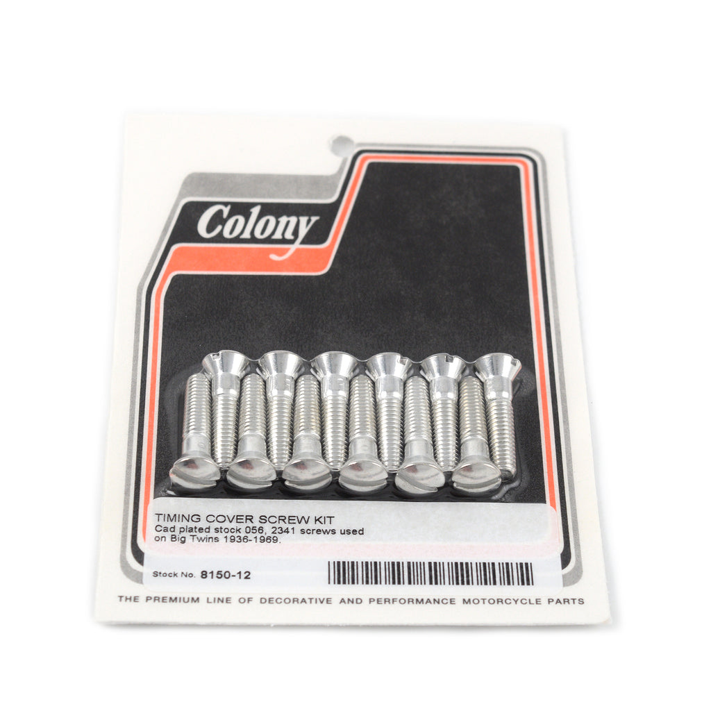 Cam Cover Screw Kit 2341 for Harley Big Twins 1936-1969