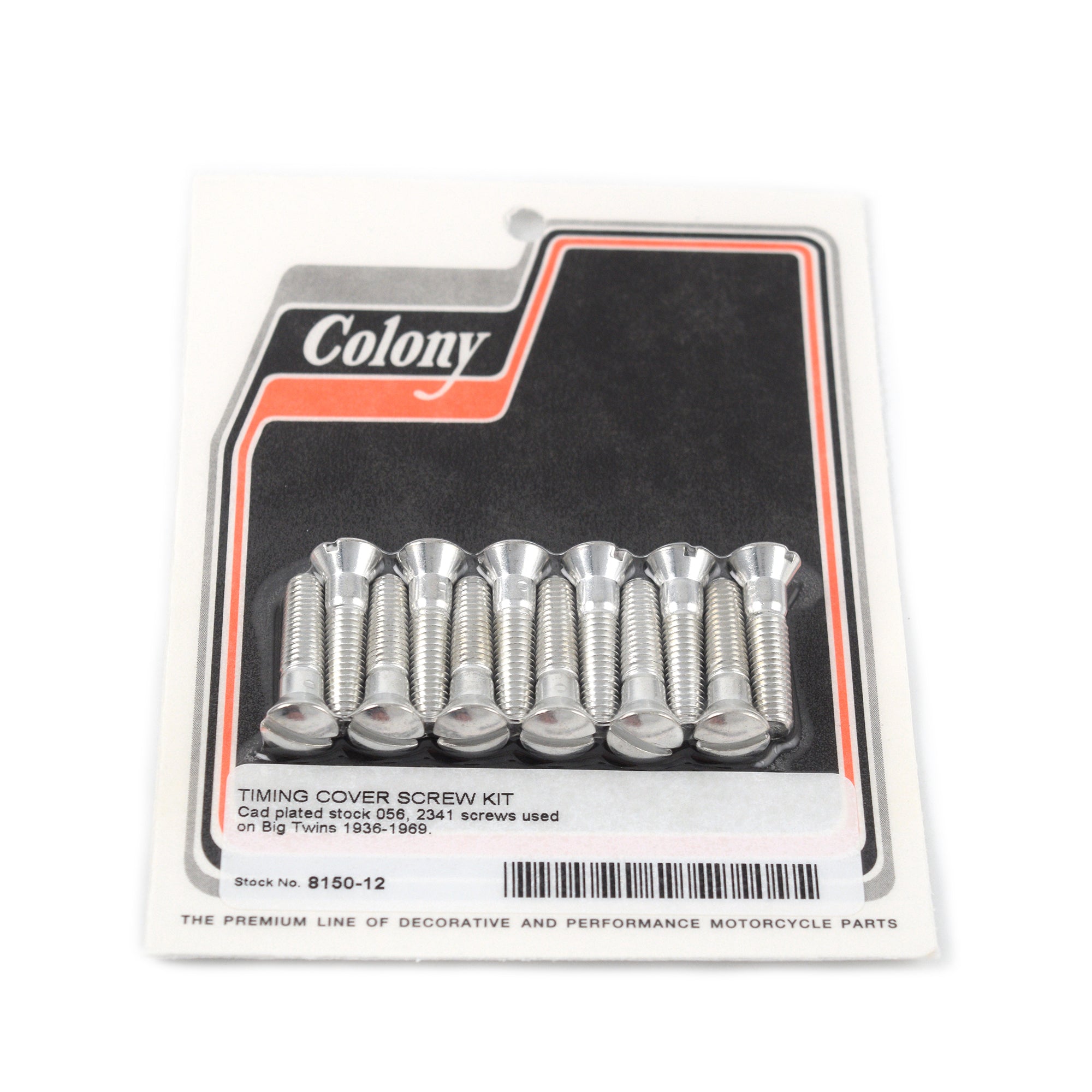 Cam Cover Screw Kit 2341 for Harley Big Twins 1936-1969
