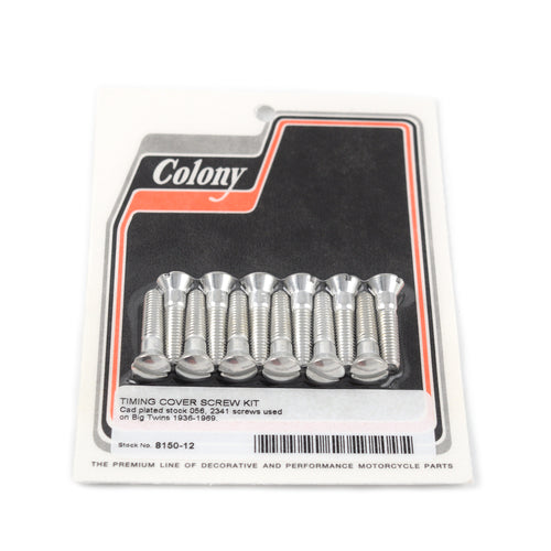 Cam Cover Screw Kit 2341 for Harley Big Twins 1936-1969
