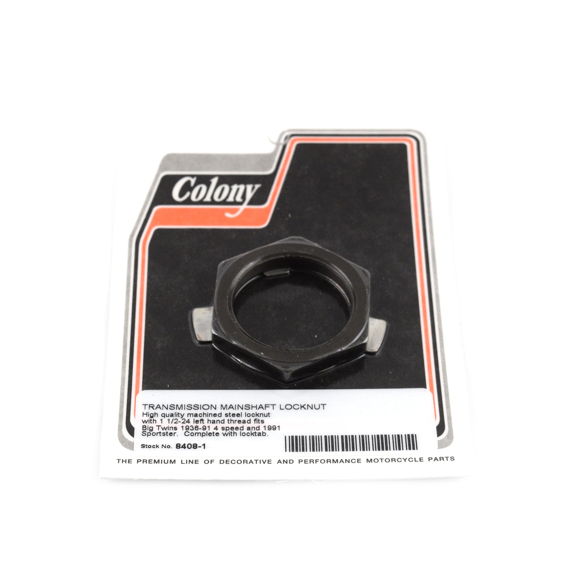 Transmission Mainshaft Locknut 35211-36 for Harley Big Twin 4-Speed 1936-1991