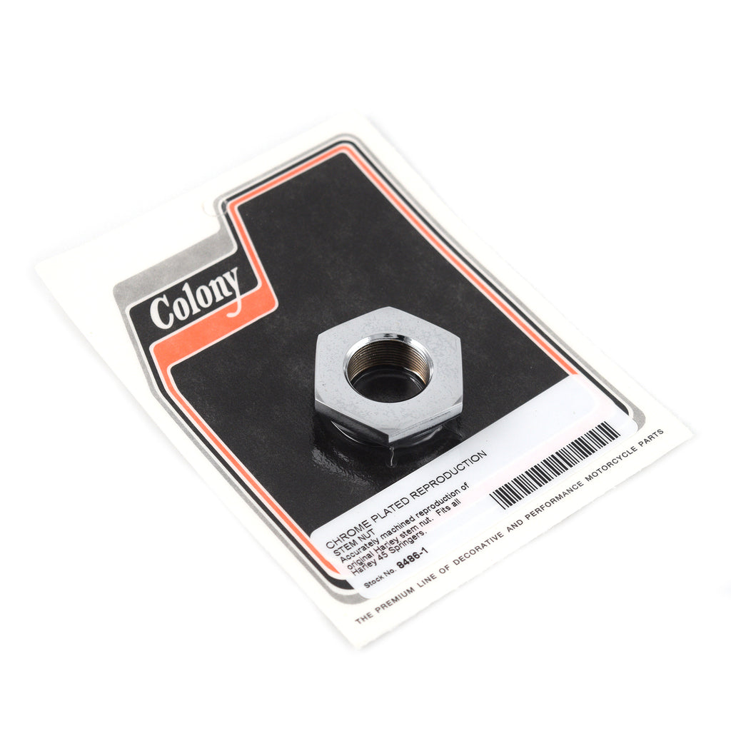 Springer Stem Nut 46560-40 for Harley 45 Flathead 1940-1957