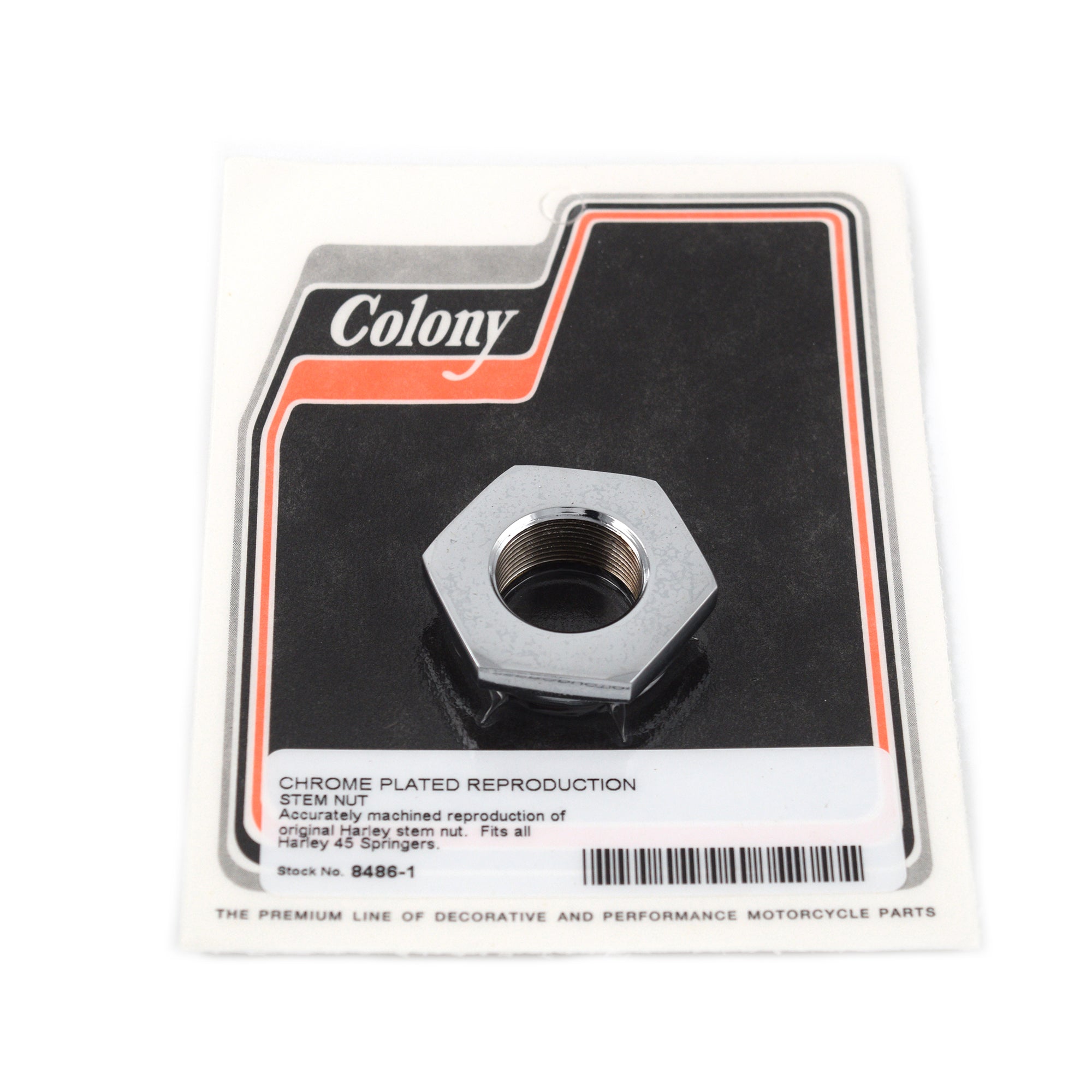 Springer Stem Nut 46560-40 for Harley 45 Flathead 1940-1957