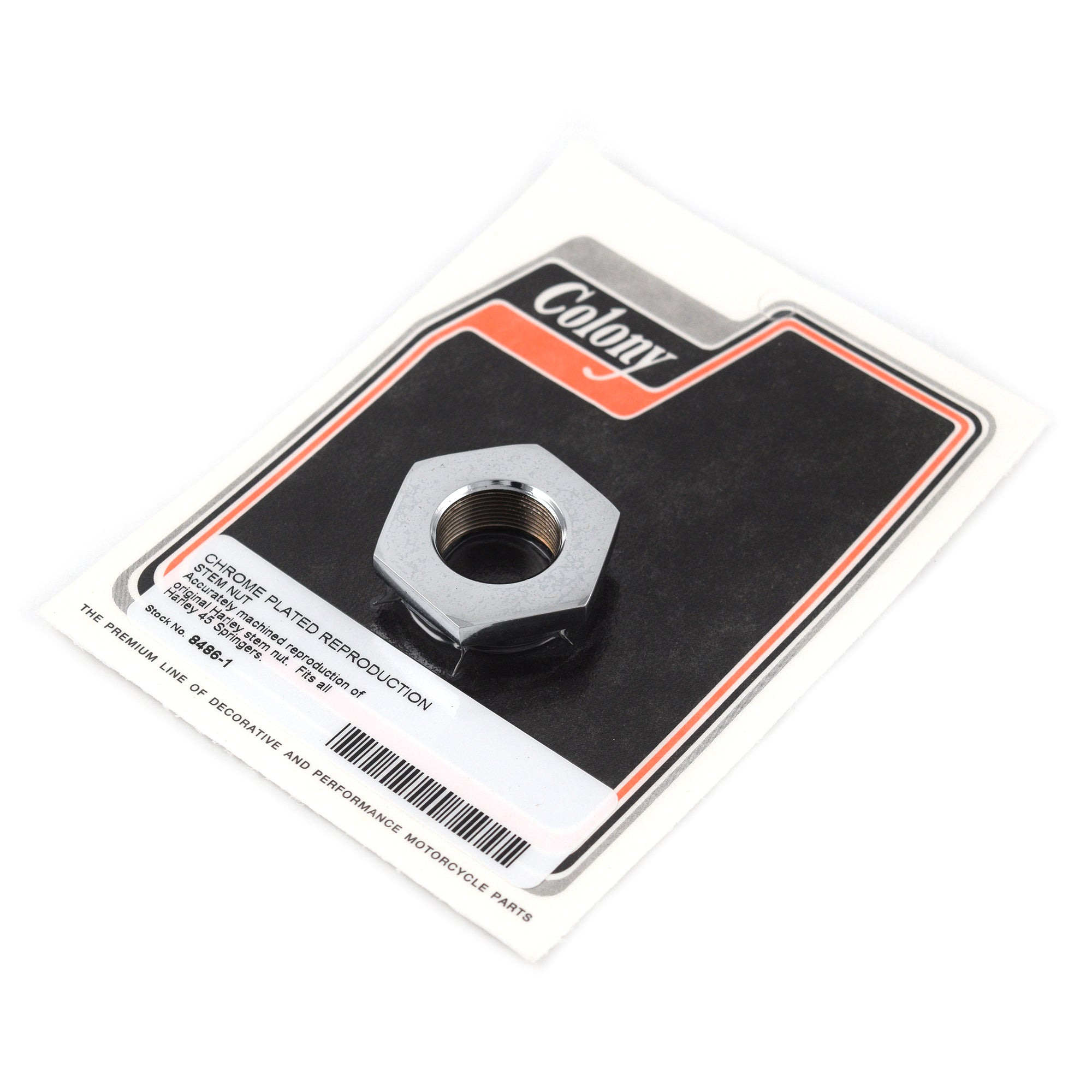 Springer Stem Nut 46560-40 for Harley 45 Flathead 1940-1957