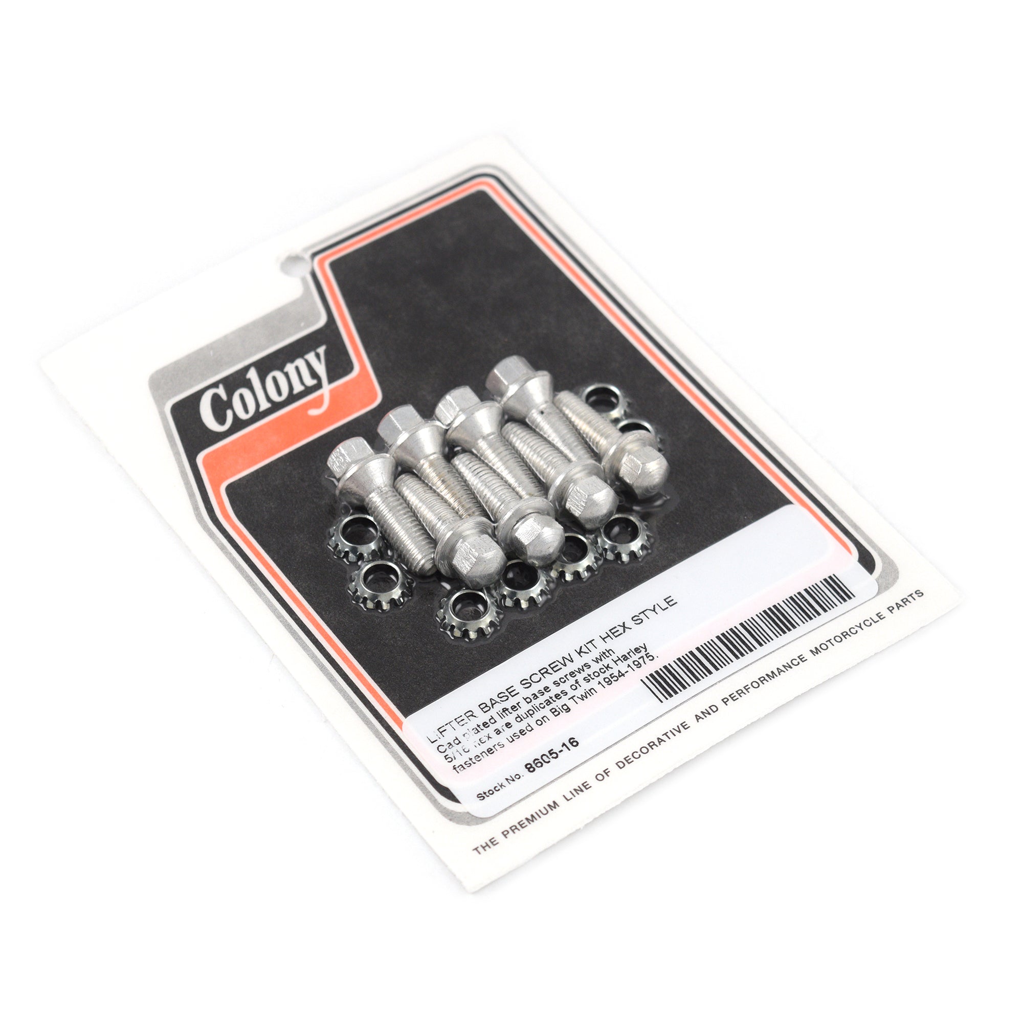Lifter Base Screw Kit 18660-53 for Harley Big Twin