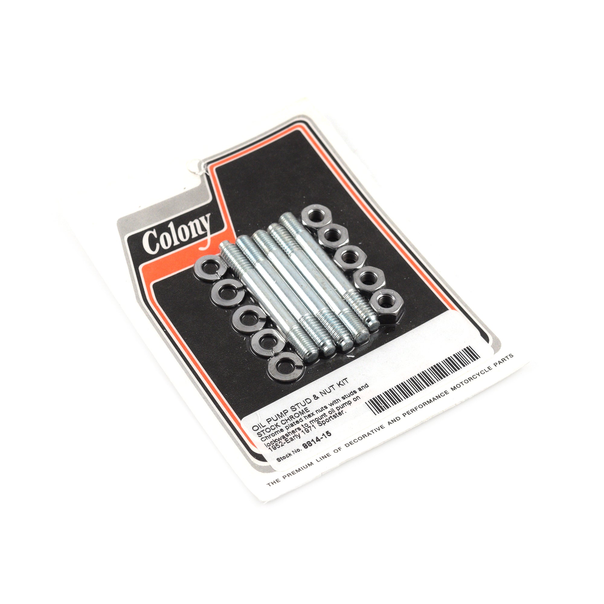 Oil Pump Mount Stud Nut Kit 24819-52 for Harley Sportster