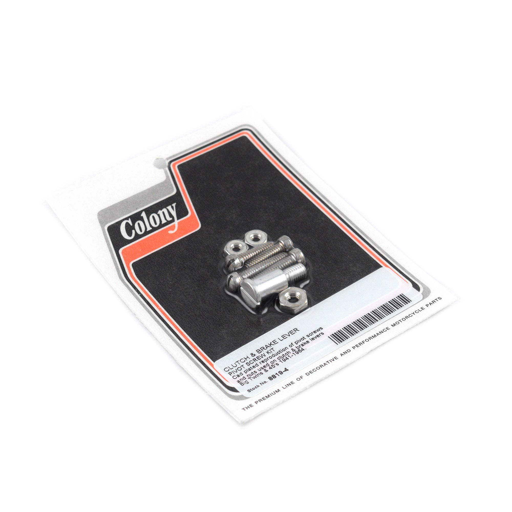 Clutch & Brake Lever Pivot Screw Kit for Harley Big Twin 1941-1964 45031-41