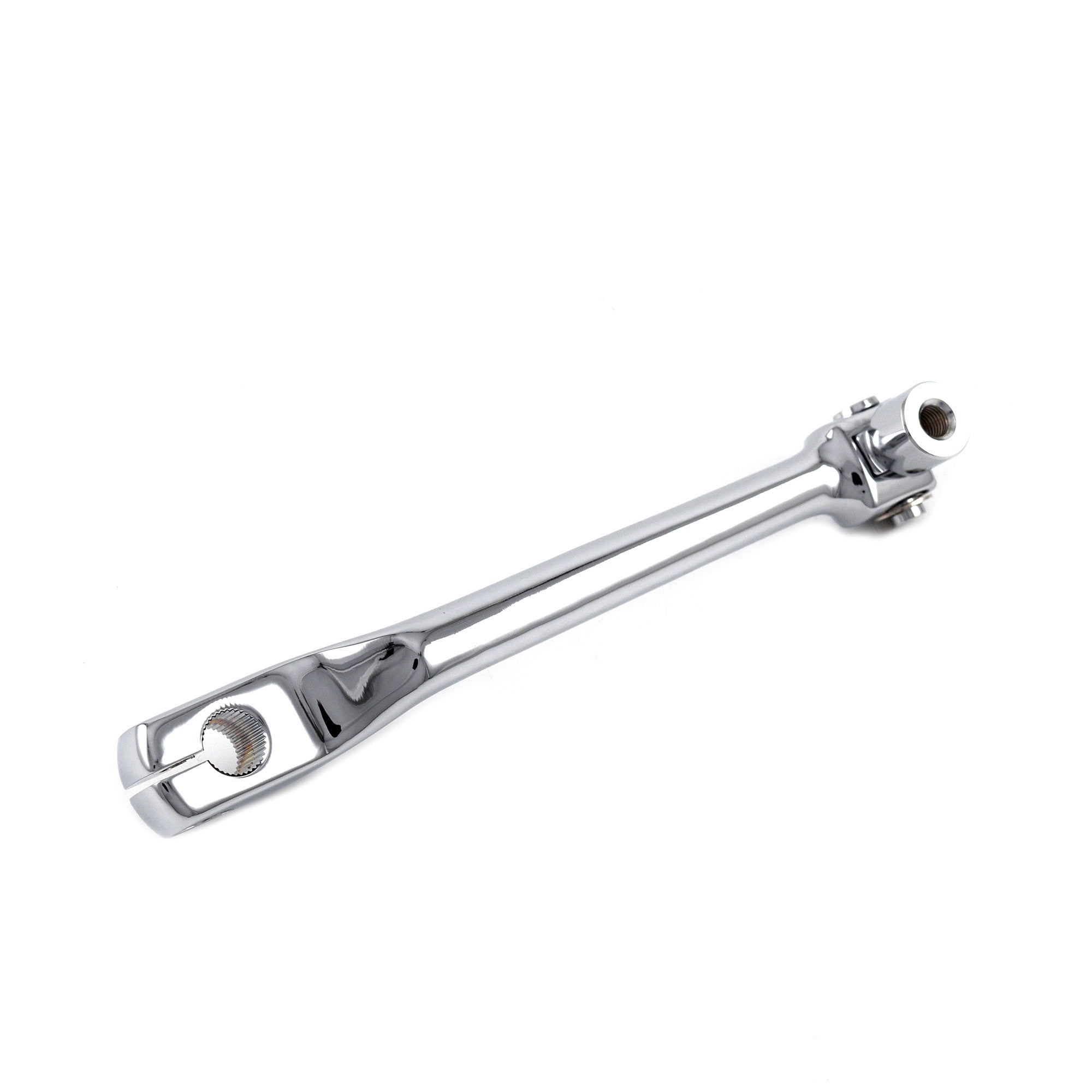 Folding Heel Shifter Lever Chrome for Harley Softail Touring Models 33876-07