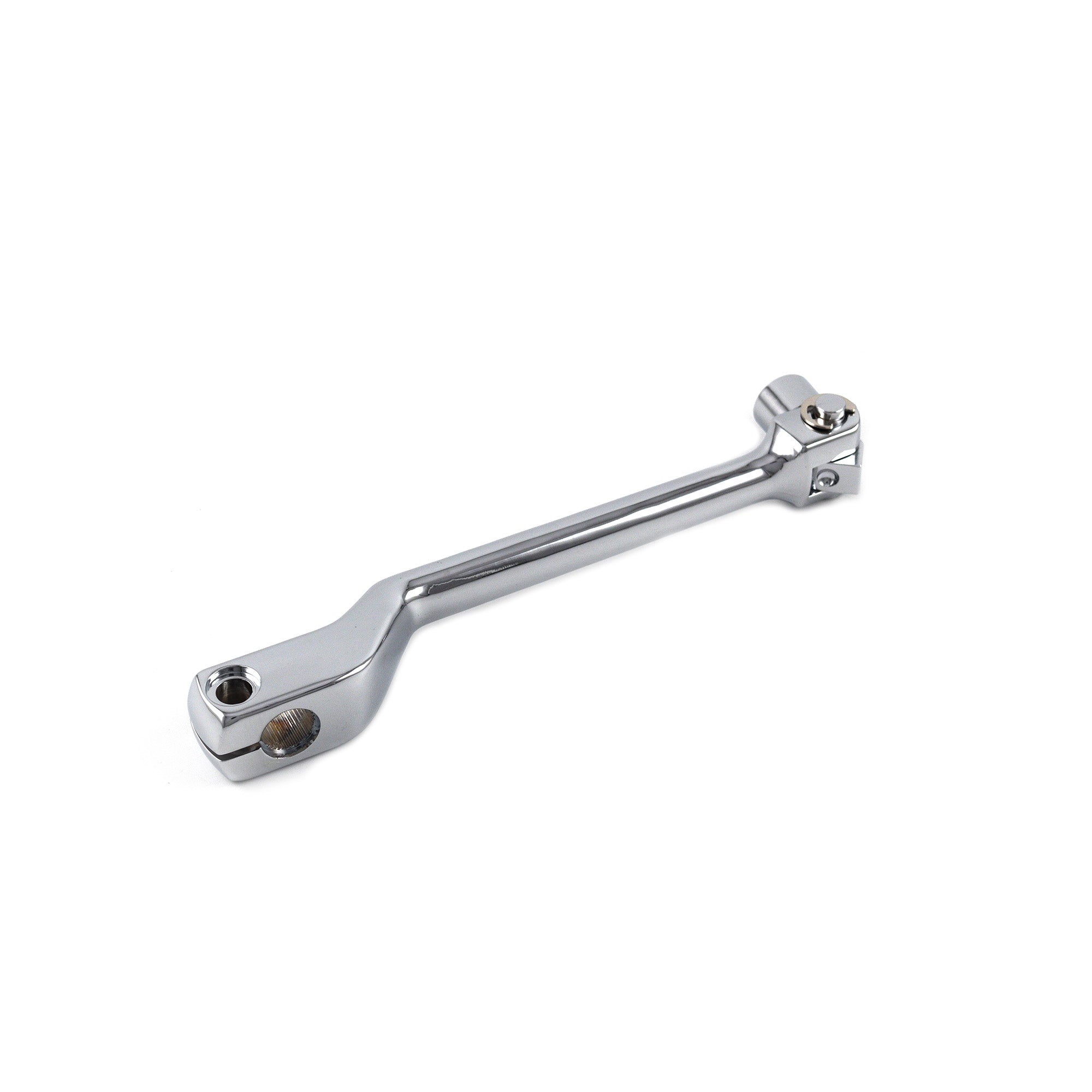 Folding Heel Shifter Lever Chrome for Harley Softail Touring Models 33876-07