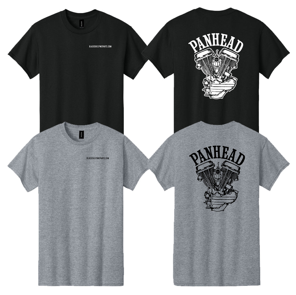 Panhead T-shirt Short Sleeve 100% Cotton